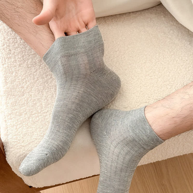 Chaussettes extensibles douces à la cheville (5 paires) - image 2