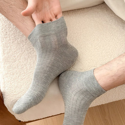 Chaussettes extensibles douces à la cheville (5 paires) - image 2