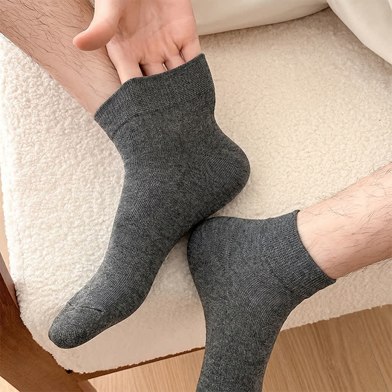 Chaussettes extensibles douces à la cheville (5 paires) - image 3