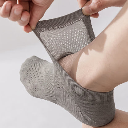 Chaussettes de cheville en soie respirante (8 paires) - image 1