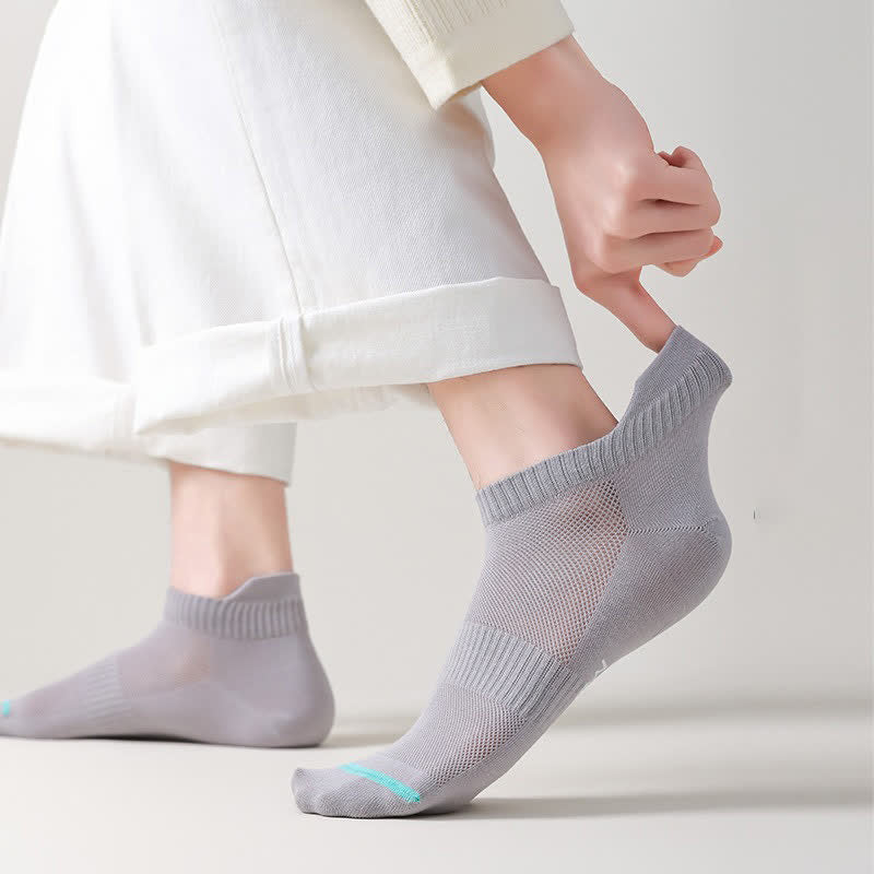 Chaussettes respirantes et rembourrées à la cheville (5 paires) - image 5