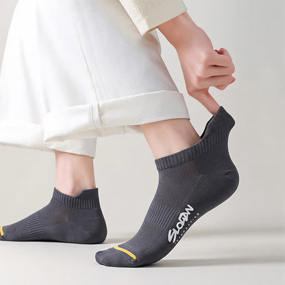 Chaussettes respirantes et rembourrées à la cheville (5 paires) - image 10