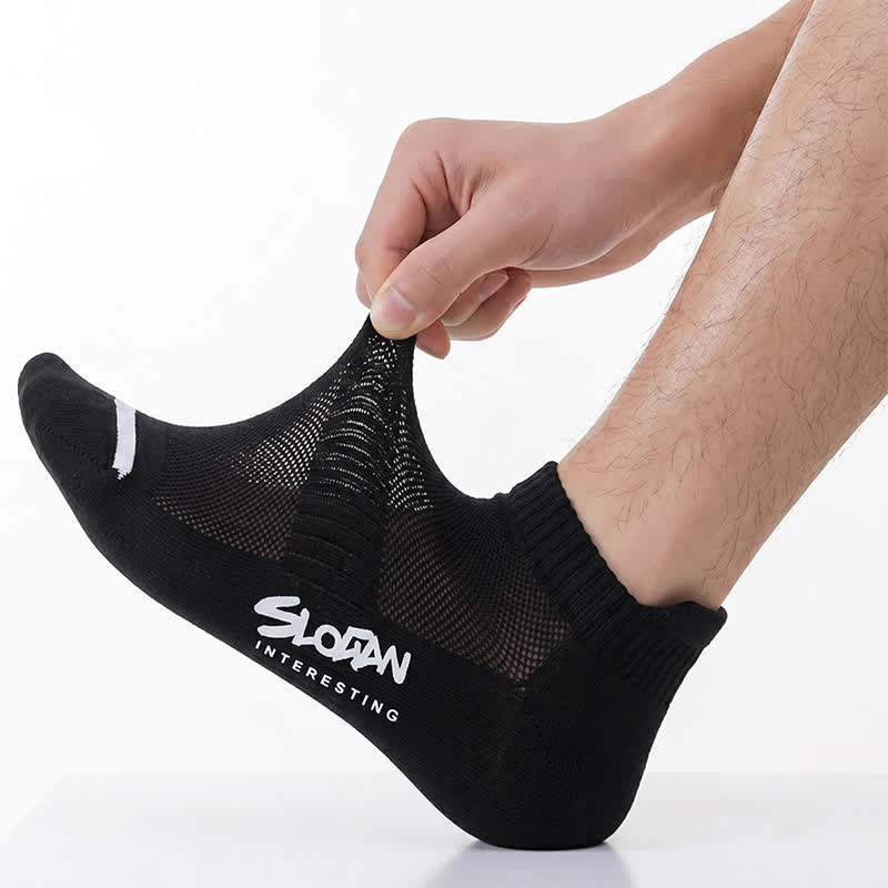 Chaussettes respirantes et rembourrées à la cheville (5 paires) - image 6