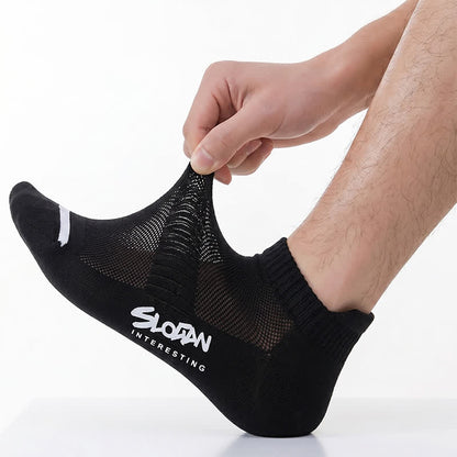 Chaussettes respirantes et rembourrées à la cheville (5 paires) - image 6