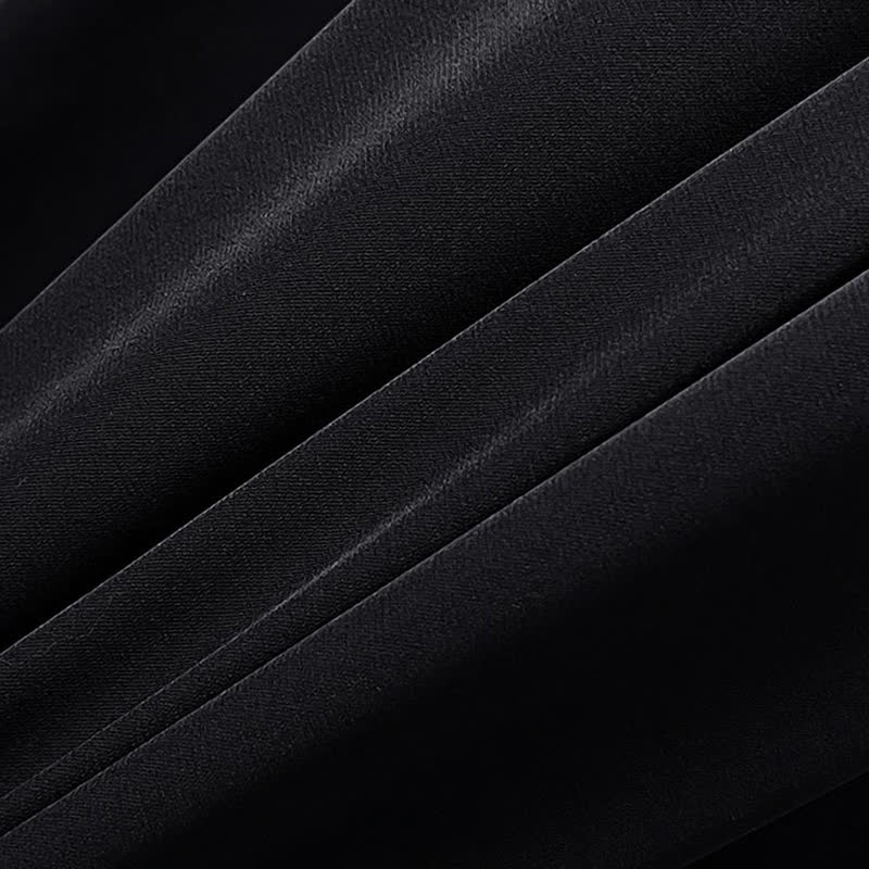 Robe midi bouffante ample à manches courtes pour femmes rondes - image 5