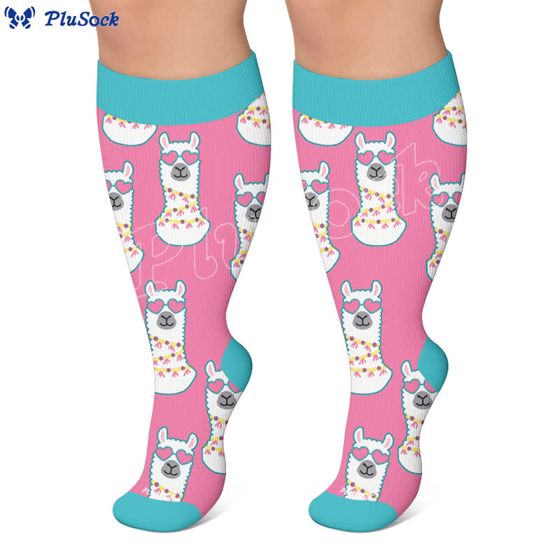 Chaussettes de compression Camel Palm grande taille - image 5