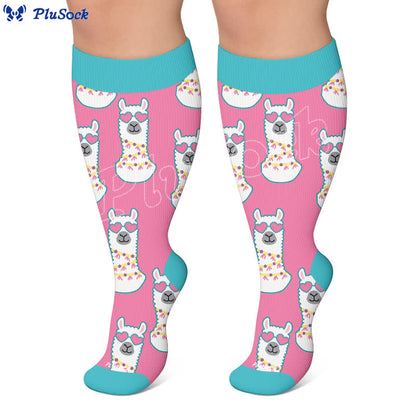 Chaussettes de compression Camel Palm grande taille - image 5