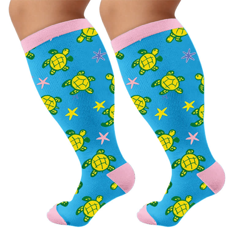 Chaussettes de compression Camel Palm grande taille - image 10