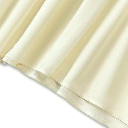 Robe midi grande taille à ourlet contrasté - image 4