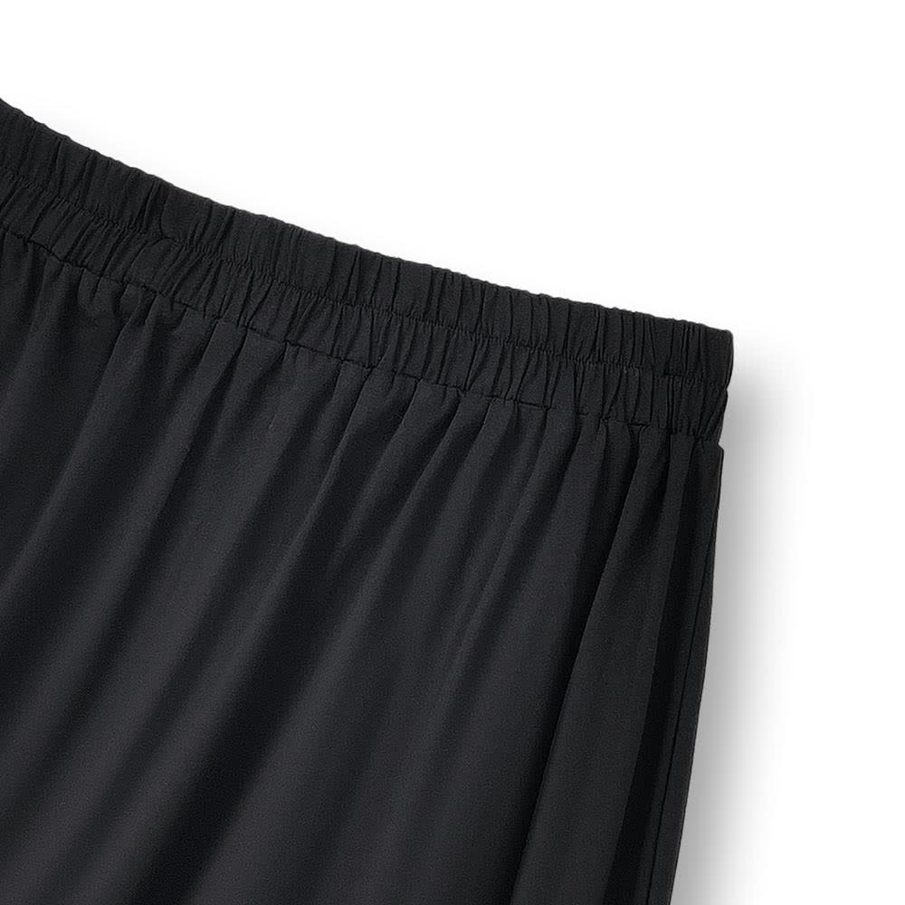 Ensemble jupe midi à manches courtes froncées et nœud latéral grande taille - image 7