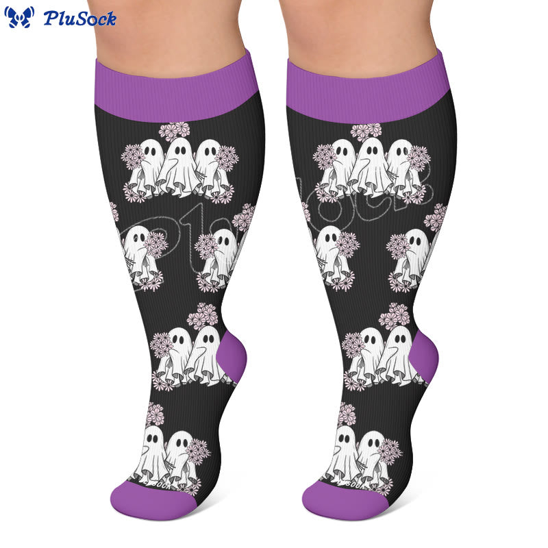Chaussettes de compression mignonnes et effrayantes grandes tailles - image 4