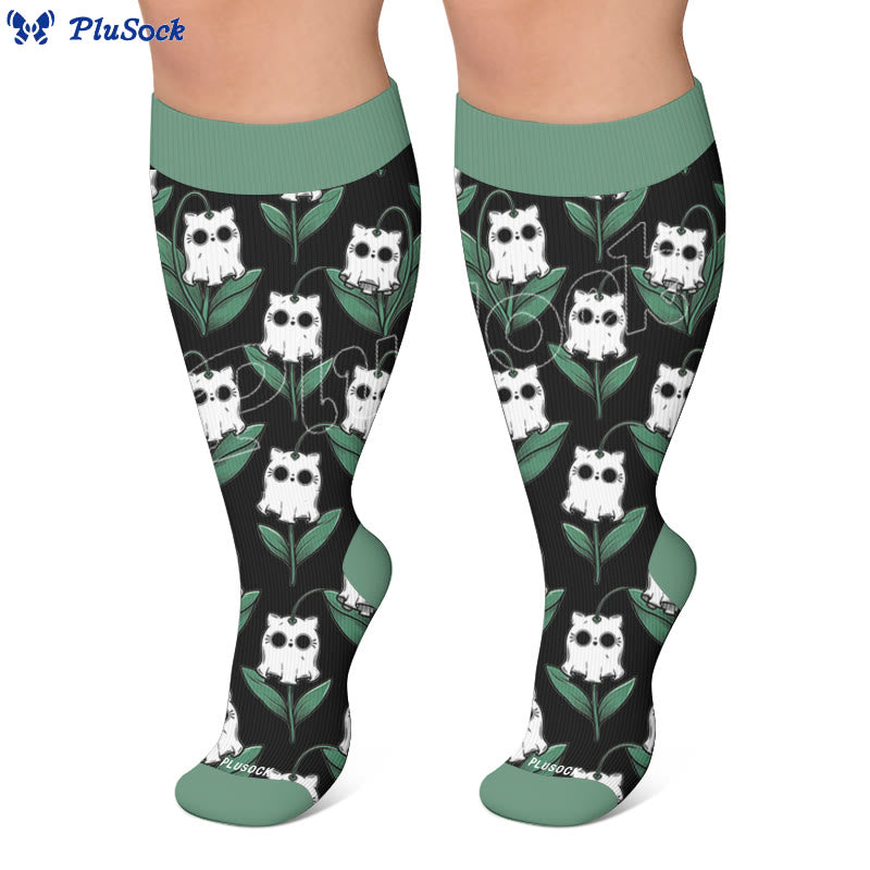 Chaussettes de compression mignonnes et effrayantes grandes tailles - image 5