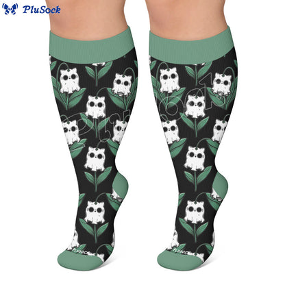 Chaussettes de compression mignonnes et effrayantes grandes tailles - image 5