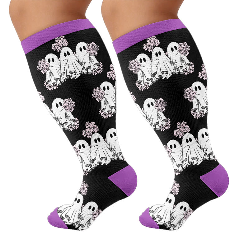 Chaussettes de compression mignonnes et effrayantes grandes tailles - image 8