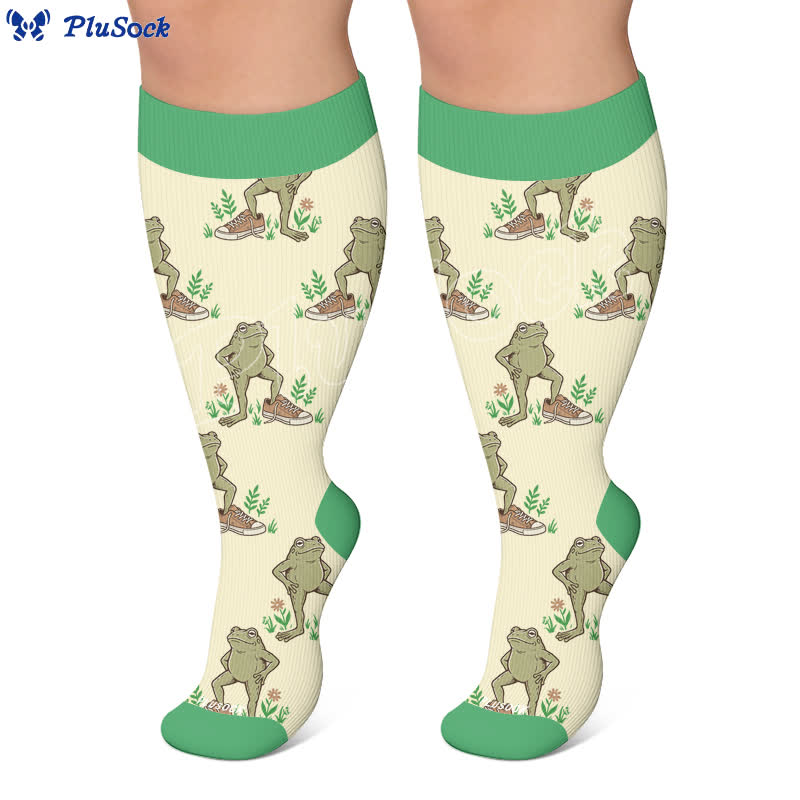 Chaussettes de compression Frog Owl grandes tailles - image 6