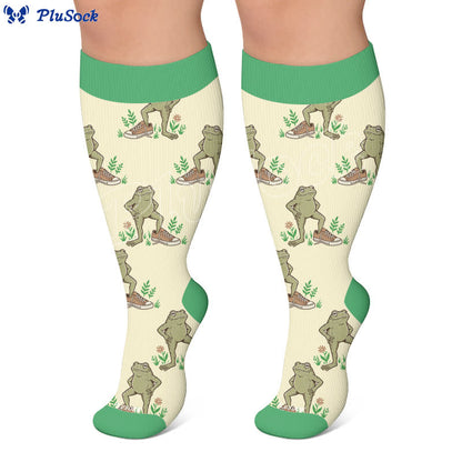 Chaussettes de compression Frog Owl grandes tailles - image 6