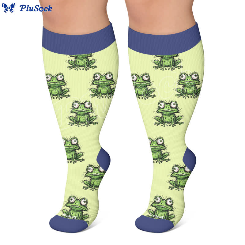 Chaussettes de compression Frog Owl grandes tailles - image 4