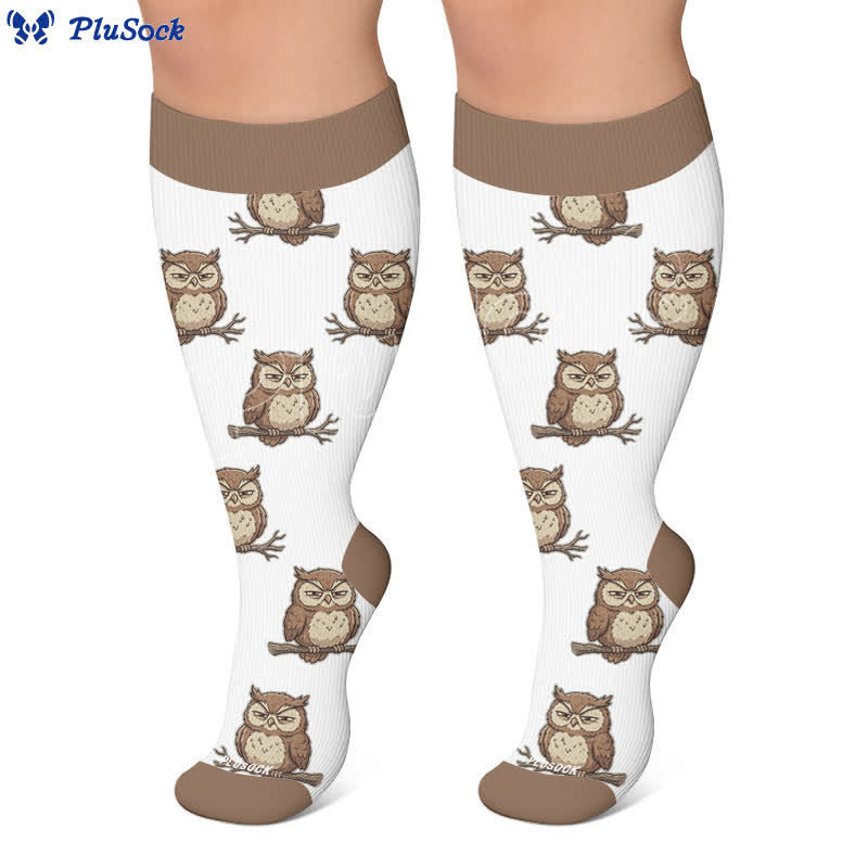 Chaussettes de compression Frog Owl grandes tailles - image 5