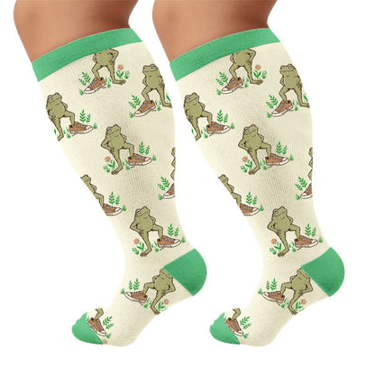 Chaussettes de compression Frog Owl grandes tailles - image 10