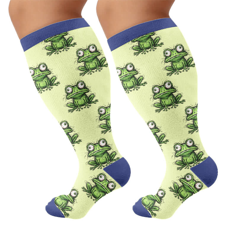 Chaussettes de compression Frog Owl grandes tailles - image 8