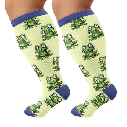 Chaussettes de compression Frog Owl grandes tailles - image 8