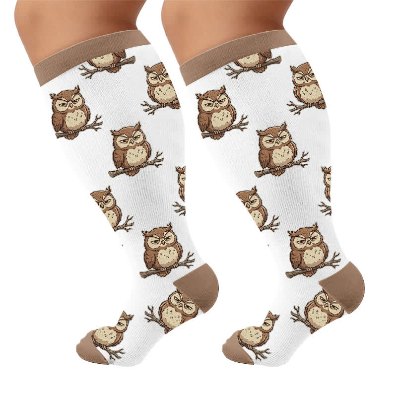 Chaussettes de compression Frog Owl grandes tailles - image 9