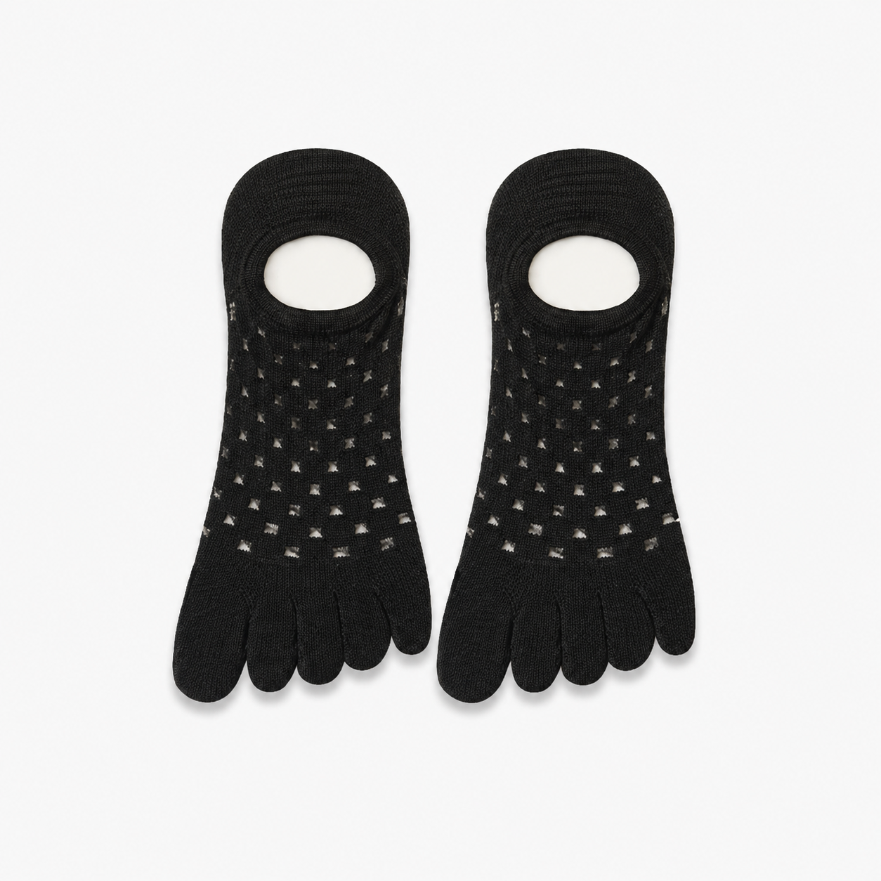 Chaussettes respirantes d'alignement des cinq orteils (3 paires) - Noir - EU39-44(US6-10) - image 3