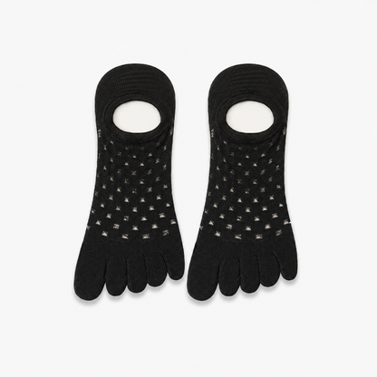 Chaussettes respirantes d'alignement des cinq orteils (3 paires) - Noir - EU39-44(US6-10) - image 3