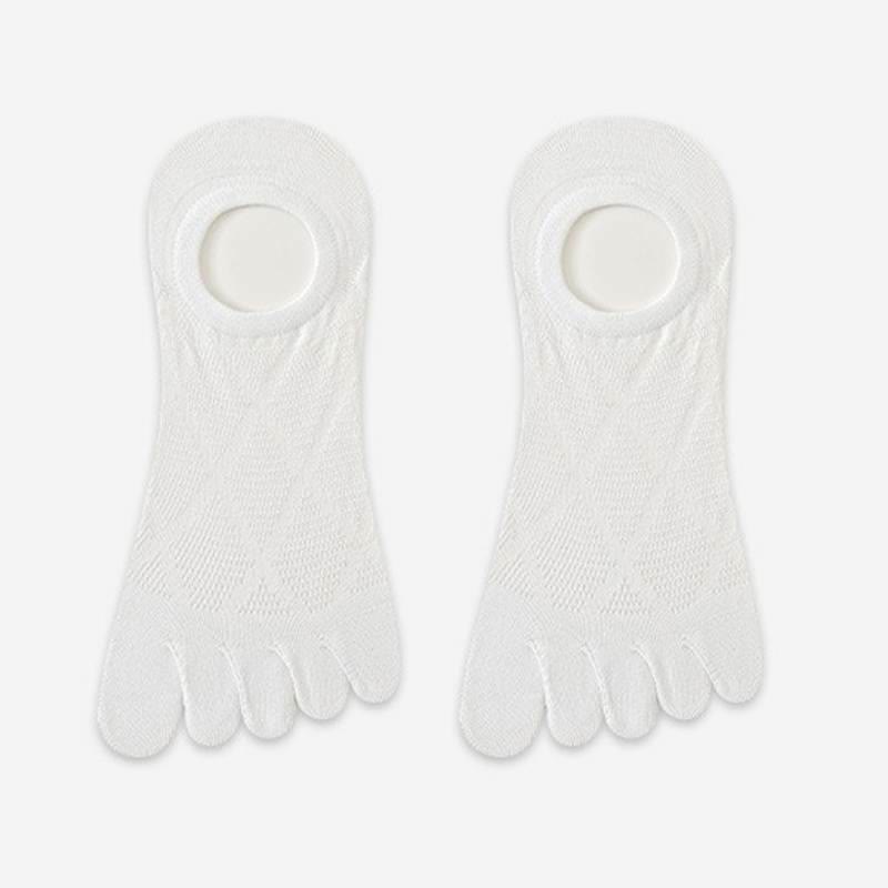 Chaussettes invisibles respirantes en bambou à cinq orteils (3 paires) - image 8