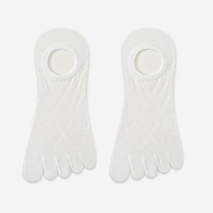 Chaussettes invisibles respirantes en bambou à cinq orteils (3 paires) - image 8