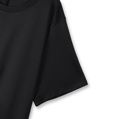 Robe midi modeste à col rond et manches courtes grande taille - image 2
