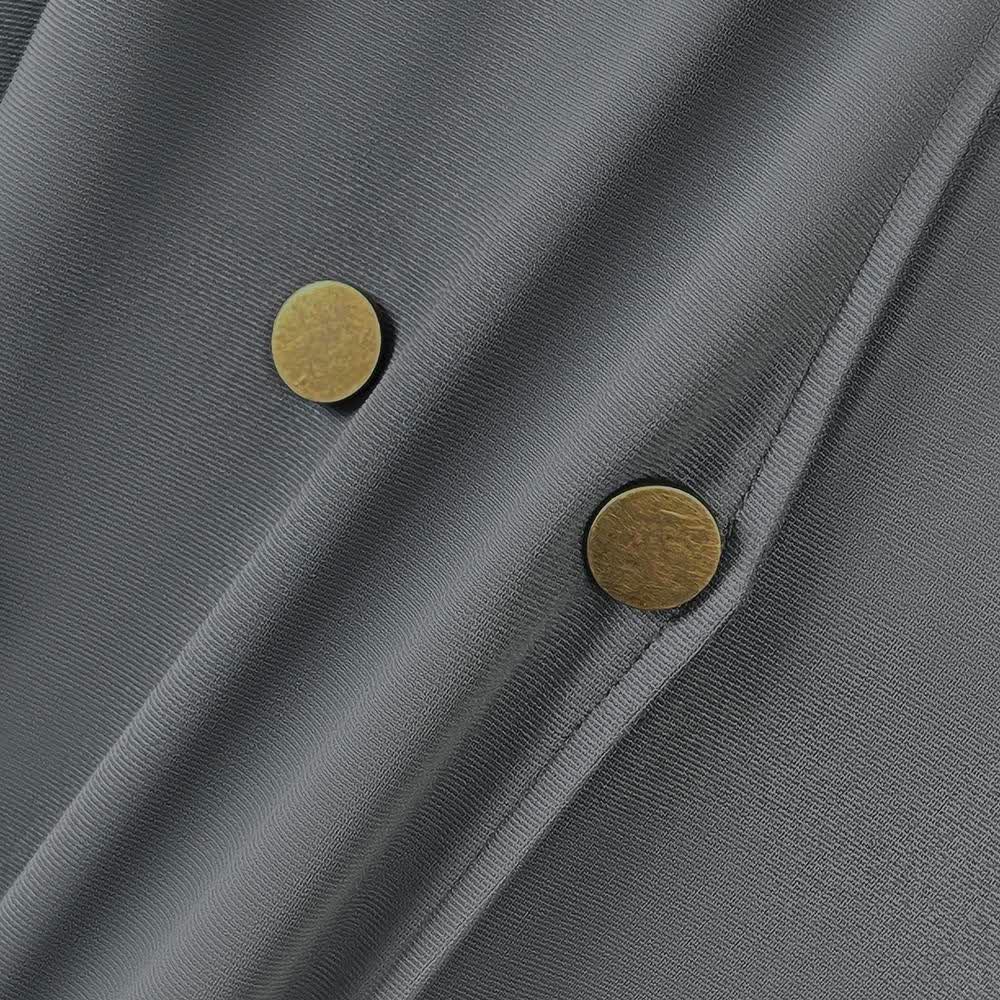 Robes d'été grandes tailles à manches courtes chauve-souris et coupe ample avec poches - image 3