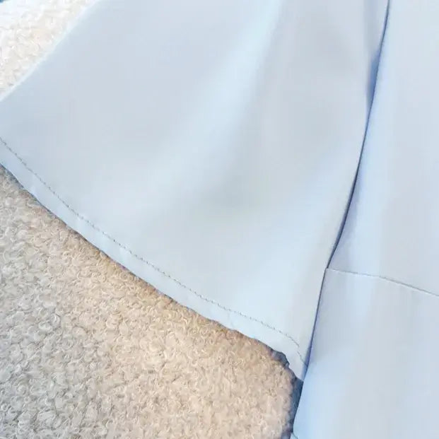 Robe midi d'été légère grande taille, coupe trapèze, col carré - image 2