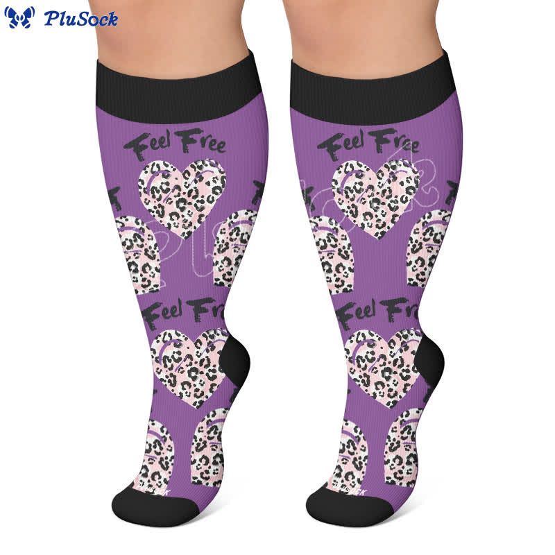 Chaussettes de compression Crown Dino Butterfly grandes tailles - image 6