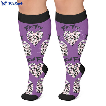 Chaussettes de compression Crown Dino Butterfly grandes tailles - image 6