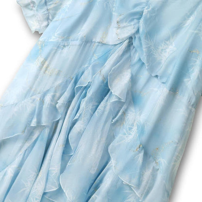 Robes d'été légères à manches courtes bouffantes grandes tailles - image 4