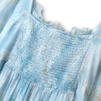 Robes d'été légères à manches courtes bouffantes grandes tailles - image 2