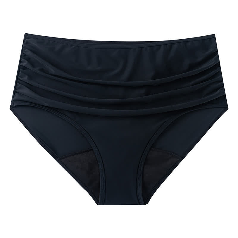 Culotte triangle taille haute - Noir - 6XL - image 4