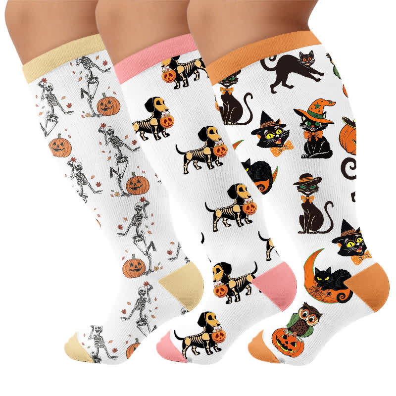 Chaussettes de compression festives pour animaux de compagnie grandes tailles - image 7