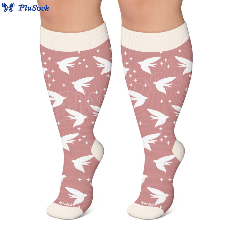 Chaussettes de compression libellule grande taille - image 6