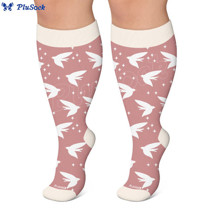 Chaussettes de compression libellule grande taille - image 6