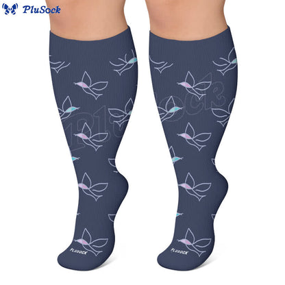 Chaussettes de compression libellule grande taille - image 10