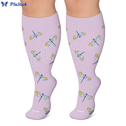 Chaussettes de compression libellule grande taille - image 8