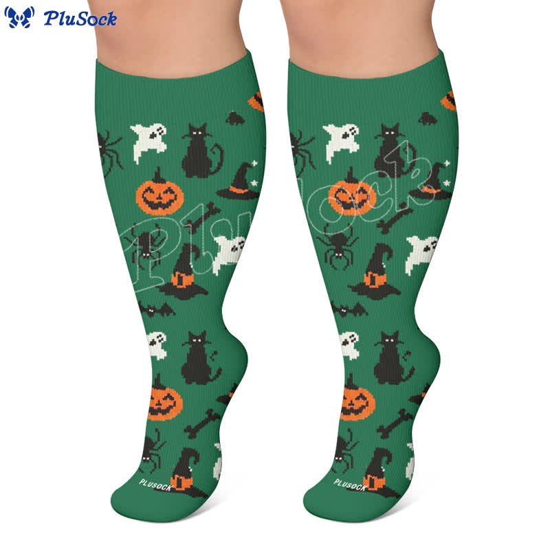 Chaussettes de compression Black Cat Bat grande taille - image 5