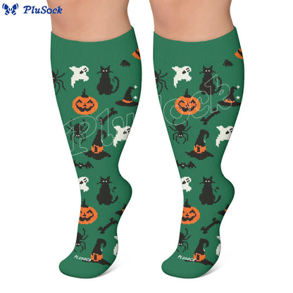 Chaussettes de compression Black Cat Bat grande taille - image 5