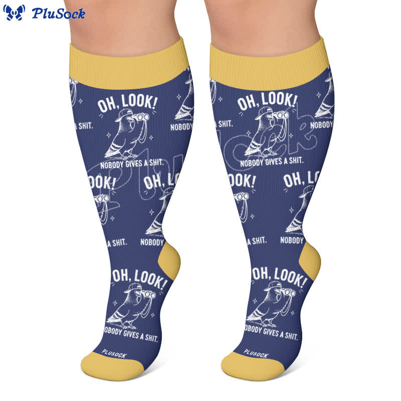 Chaussettes de compression Pigeon grandes tailles - image 4