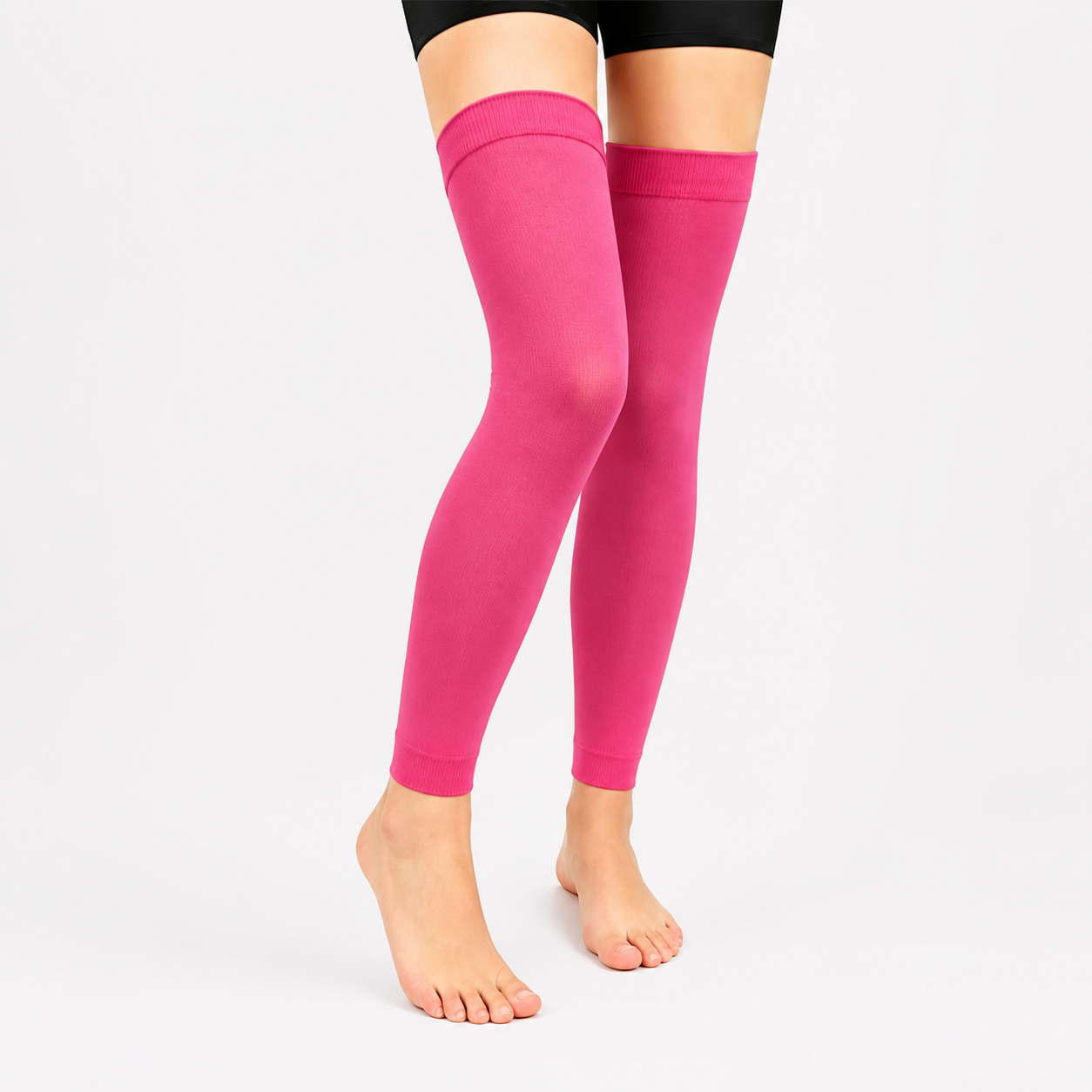 Manchons de compression montants pour cuisses Pink Dots Series (3 paires) - Fuchsia - L/XL - image 1
