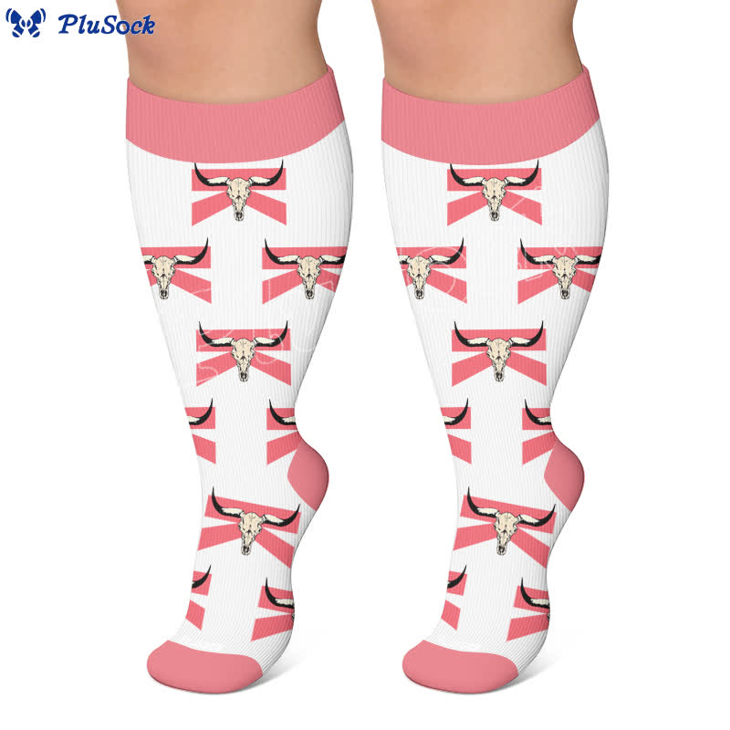 Chaussettes de compression grandes tailles en forme de mouton - image 6