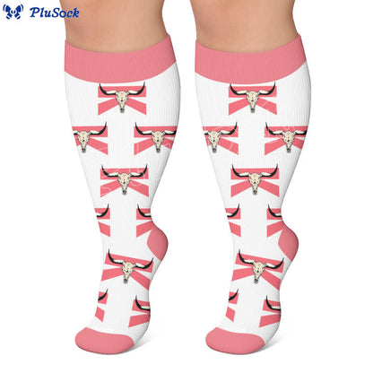 Chaussettes de compression grandes tailles en forme de mouton - image 6