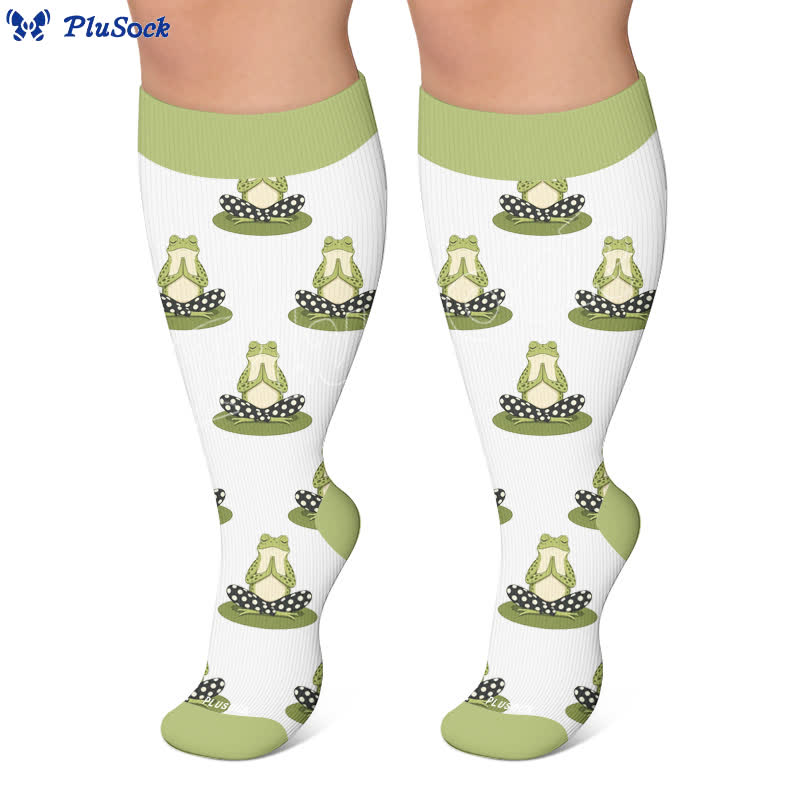 Chaussettes de compression grandes tailles en forme de mouton - image 5
